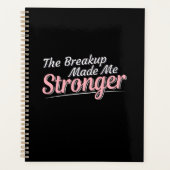 Breakup maakte me sterker - rouwherstel planner (Voorkant)