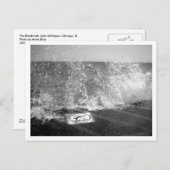 Breakwall, Lake Michigan, Chicago, IL Briefkaart (Voorkant / Achterkant)