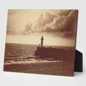 Breakwater at Sete, c.1855 (albumen print van een Fotoplaat (Zijkant)