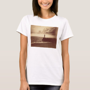 Breakwater at Sete, c.1855 (albumen print van een T-shirt