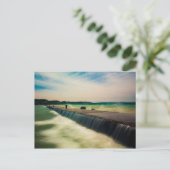 Breakwater, Frankfort Harbour, Michigan Briefkaart (Staand voorkant)