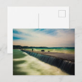 Breakwater, Frankfort Harbour, Michigan Briefkaart (Voorkant / Achterkant)