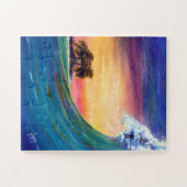 Breakwater Glow Fine Art Puzzle Legpuzzel (Horizontaal)