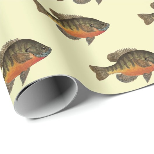 Bream, Bluegill Cadeaupapier (Rol Hoek)