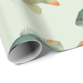 Bream Bluegill Sunfish Perch Fish Gift Cadeaupapier (Rol Hoek)