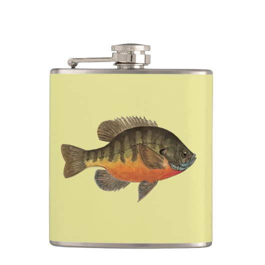 Bream, Bluegill Vist Heupfles (Voorkant)