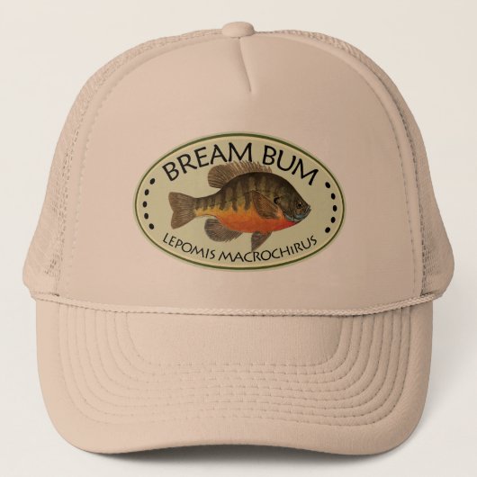 Bream Bum Gevist Trucker Pet (Voorkant)