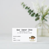 Bream Fisherman Visitekaartje (Staand voorkant)