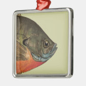 Bream Gevist Metalen Ornament (Links)