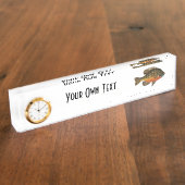 Bream Gevist Naambordje (Zijkant)