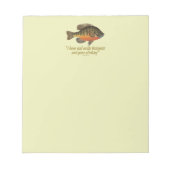 Bream Gevist Notitieblok (Voorkant)