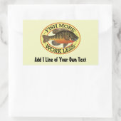 Bream Gevist Rechthoekige Sticker (Tas)