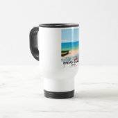 Brean Beach Devon vintage reisposter Reisbeker (Voorkant links)