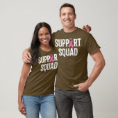 Breast borstkanker arrior support Squad Breast T-shirt (Unisex)
