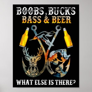 Breast Bucks B Beer Wat is er nog meer Gevist Hun Poster