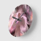 Breast Cancer Angel Ronde Klok (Hoek)