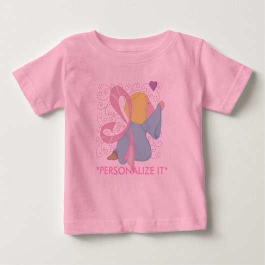Breast Cancer Angel  T-shirt (Voorkant)