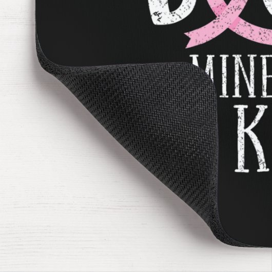 Breast Cancer Aware Controleer uw borstmijn geprob Muismat (Hoek)