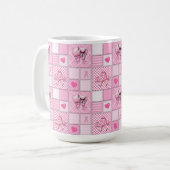 Breast Cancer Awareness Coffee Mug Koffiemok (Voorkant links)