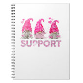 Breast Cancer Awareness Gnomen Support Squad Notitieboek (Voorkant)