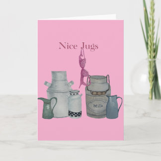 Breast cancer awareness greeting card kaart