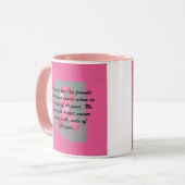Breast Cancer Awareness in Arizona coffee mug  Mok (Voorkant links)