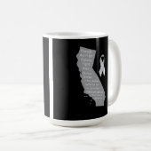 Breast Cancer Awareness in California  Koffiemok (Voorkant rechts)