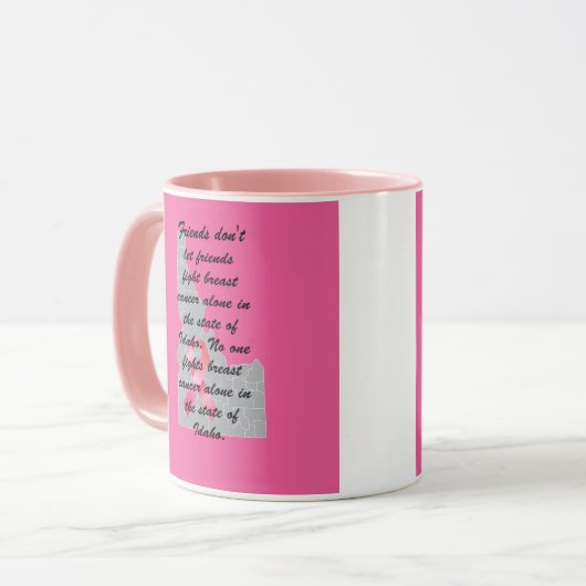 Breast Cancer Awareness in Idaho Mok (Voorkant links)