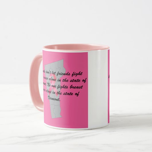 Breast Cancer Awareness in Vermont  Mok (Voorkant links)