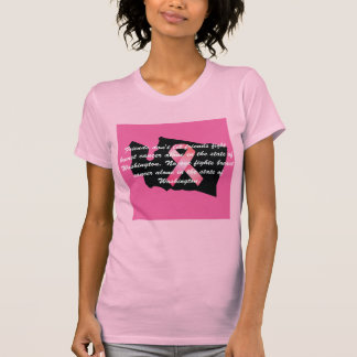 Breast Cancer Awareness in Washington T-shirt 