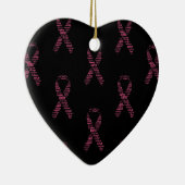 Breast Cancer Awareness Keramisch Ornament (Rechts)