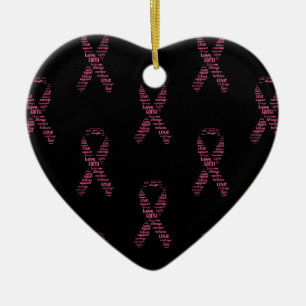 Breast Cancer Awareness Keramisch Ornament