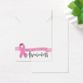 Breast Cancer Awareness Ketting Display Card Visitekaartje (Bureau)