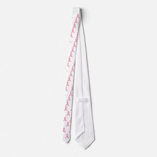 Breast Cancer Awareness Month Stropdas (Achterkant)