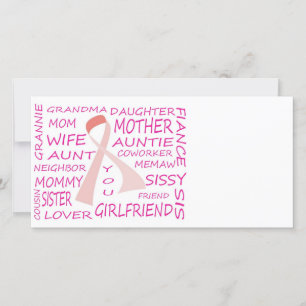 BREAST CANCER AWARENESS PINK RIBBON DESIGN