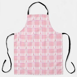 Breast Cancer Awareness Plaid Pink Ribbon Schort