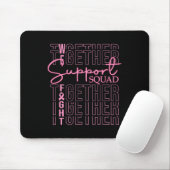 Breast Cancer Awareness Support Squad We Fight ToG Muismat (Met muis)