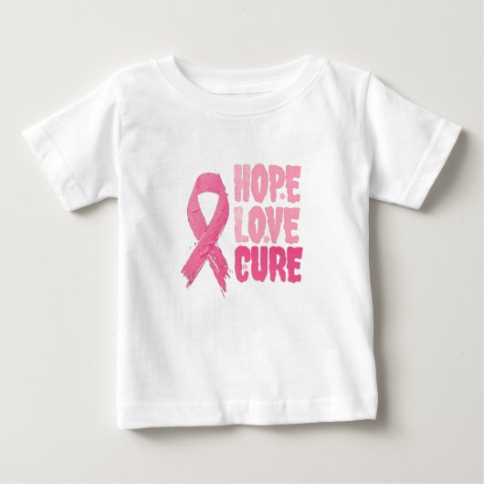 Breast Cancer Awareness T shirt baby (Voorkant)