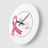 Breast Cancer Awarness Nobody Fights Alone Grote Klok (Hoek)