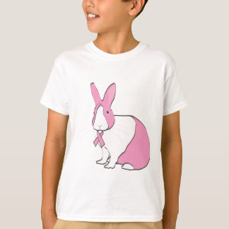 BREAST CANCER BEWUSTMAKING BUNNY T-SHIRT