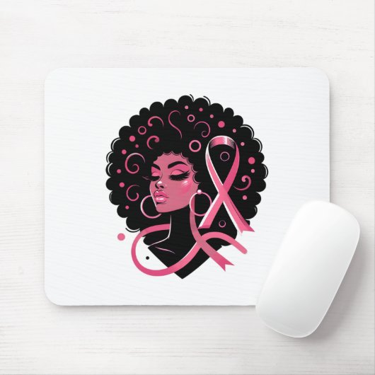 Breast Cancer Black African American Women Support Muismat (Met muis)