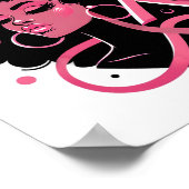 Breast Cancer Black African American Women Support Poster (Hoek)