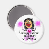 Breast Cancer Guardian Angel Magneet (Voorkant / Achterkant)