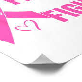 Breast Cancer Her Fight Is My Fight Breast Cancer Poster (Hoek)