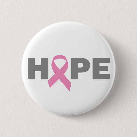 Breast Cancer Hope Button (Voorkant)
