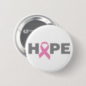 Breast Cancer Hope Button (Voorkant /achterkant)
