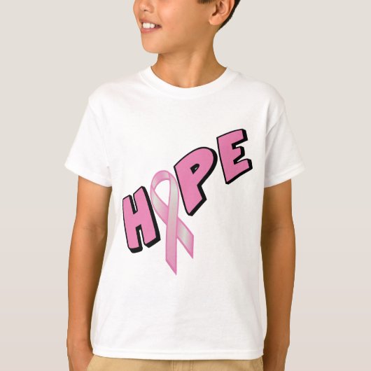 Breast Cancer Hope T-shirt (Voorkant)