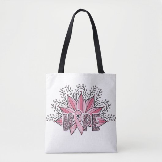 Breast Cancer Hope Tote Bag (Voorkant)