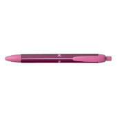 Breast Cancer Hope Zwarte Inkt Pen (Achterkant)