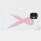 Breast Cancer iPhone case (Achterkant (horizontaal))